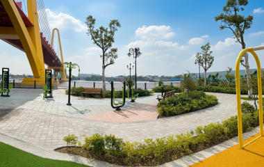 GẠCH GRANITO SECOIN – DẤU ẤN BỀN VỮNG TẠI CÔNG VIÊN CHÂN CẦU MÁY CHAI, VŨ YÊN – HẢI PHÒNG